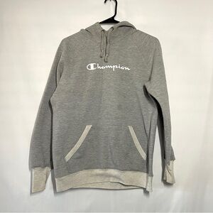 Champion Gray Hoodie Sweater